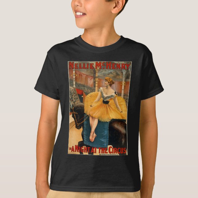 Nellie McHenry in A night at the Circus T-Shirt (Front)