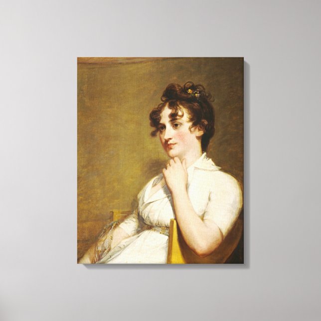 Nelly Granddaughter of President Washington Canvas Print (Front)