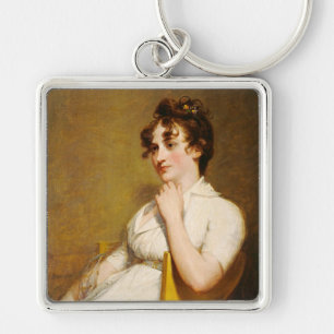 Nelly Granddaughter of President Washington Key Ring