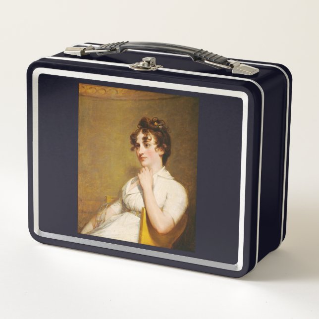 Nelly Granddaughter of President Washington Metal Lunch Box (Front)