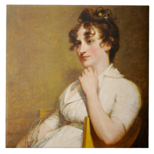 Nelly Granddaughter of President Washington Tile