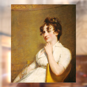 Nelly Granddaughter of President Washington Window Cling