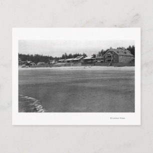 Nelscott, Oregon Beach View and Cottages Postcard