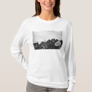 Nelscott, Oregon Cottages on Pacific Ocean T-Shirt