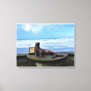 Nelscott Reef, Lincoln City, Oregon Canvas Print
