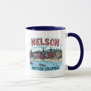 Nelson BC Canada  Mug