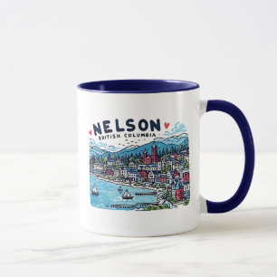Nelson BC Canada  Mug