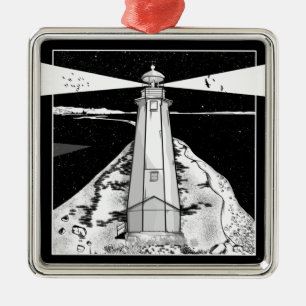 Nelson Boulder Bank Metal Tree Decoration