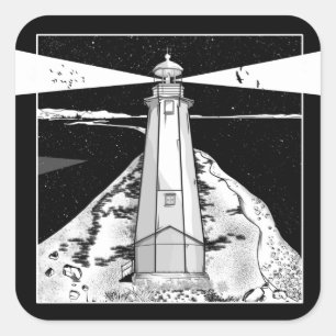 Nelson Boulder Bank Square Sticker