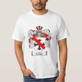 Nelson Family Crest - Nelson Coat of Arms T-Shirt