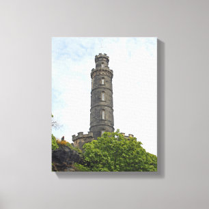 Nelson Monument, Edinburgh Canvas Print