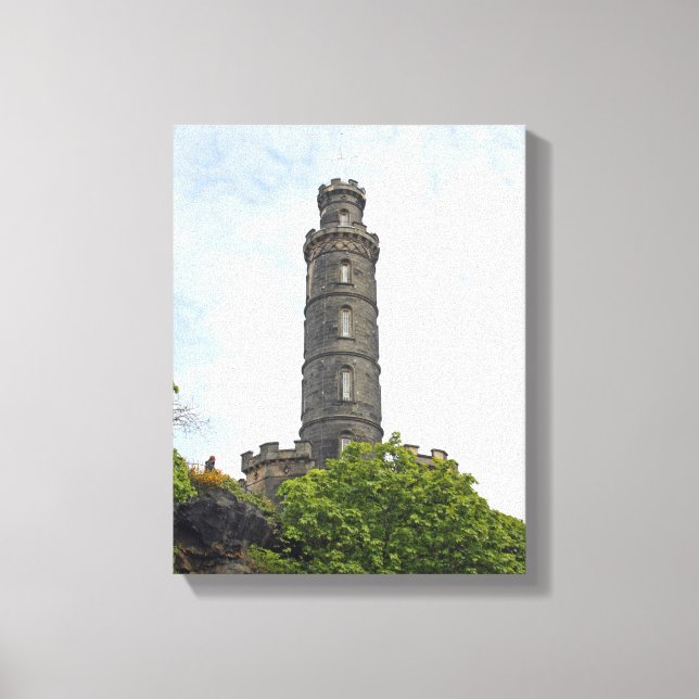 Nelson Monument, Edinburgh Canvas Print (Front)