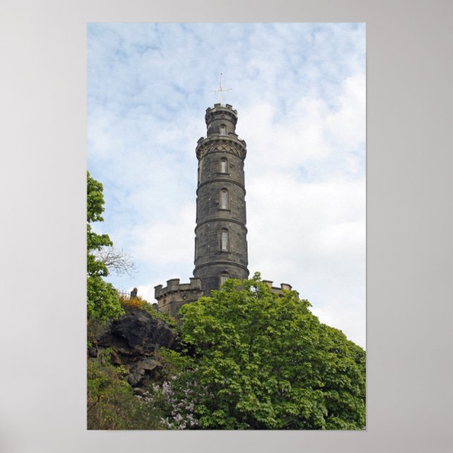 Nelson Monument, Edinburgh Poster (Front)