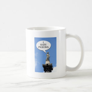 Nelson says "I hate pigeons" Coffee Mug
