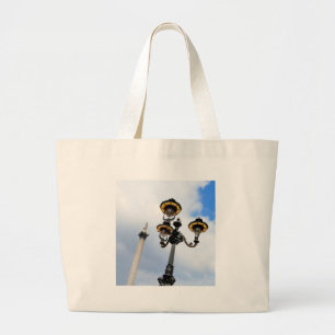 Nelson's Column London Large Tote Bag