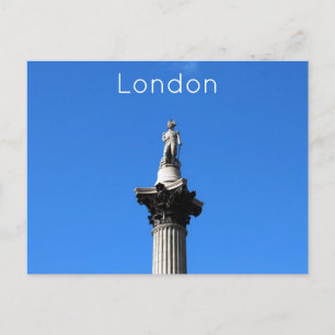 Nelson's Column, London Postcard