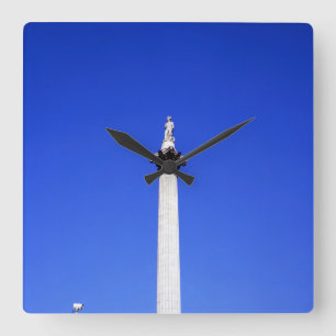Nelson's Column London Square Wall Clock