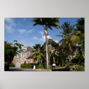 Nelsons Dockyard Antigua Canvas Print