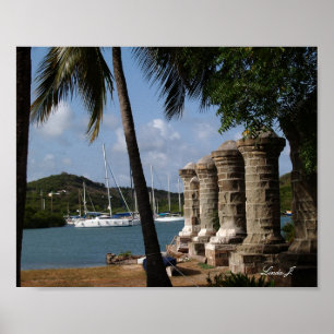 Nelson's Dockyard in Antigua Canvas Print