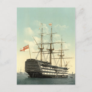 Nelson's HMS Victory Postcard