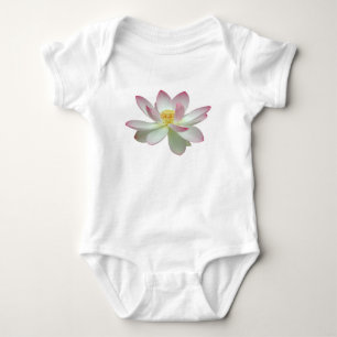 Nelumbo nucifera baby bodysuit