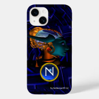 NEMES /HYPER ANDROID,Blue Science Fiction Monogram