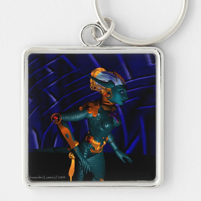 NEMES / HYPER ANDROID, Science Fiction Key Ring (Front)