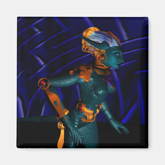 NEMES / HYPER ANDROID, Science Fiction Magnet (Front)