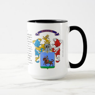 Nemeth Family Coat of Arms Mug