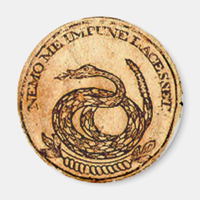 Nemo me impune lacesset magnet (Front)