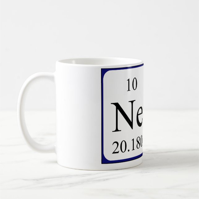Nemo periodic table name mug (Left)