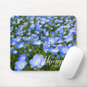NEMOPHILA(Baby Blue Eyes) Mouse Mat