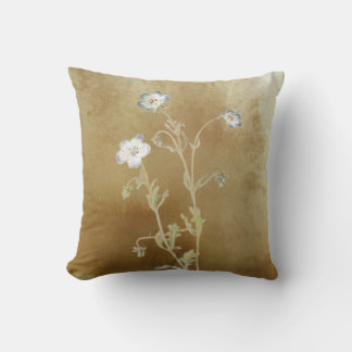 Nemophila Flowers Cushion