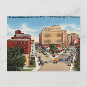 Nemours Building From Delaware, Wilmington Postcard