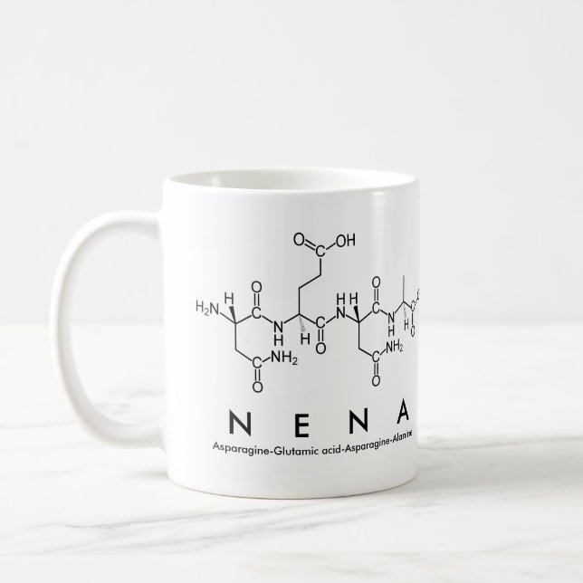 Nena peptide name mug (Left)