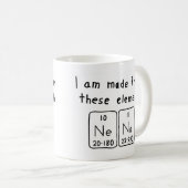 Nena periodic table name mug (Front Right)