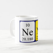 Nena periodic table name mug (Front Left)