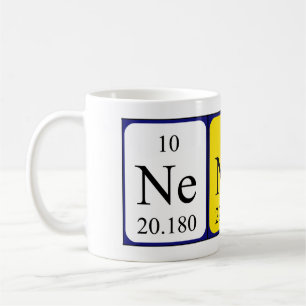 Nenad periodic table name mug