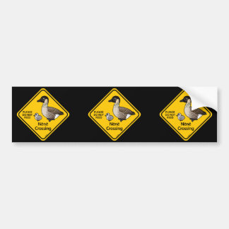 Nene Crossing Bumper Sticker