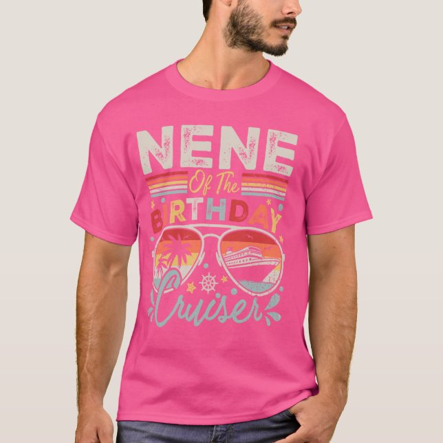 Nene Of The Birthday Cruiser Sunglasses Cruise Vin T-Shirt (Front)