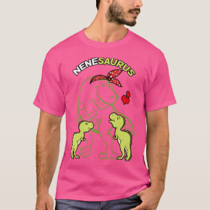 Nenesaurus Nene 2 Kids Dinosaur Mother'S Day T-Shirt