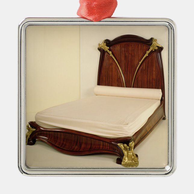 Nenuphar bed, 1905-09 metal tree decoration (Front)