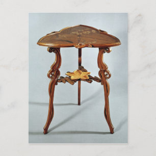 Nenuphar side table, c.1900 postcard