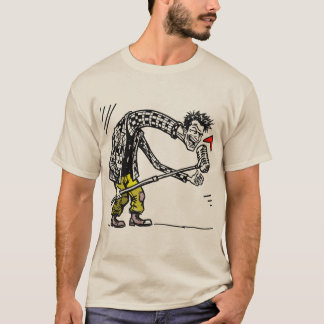 Neo Expressionist Singing Art Illustration Design T-Shirt