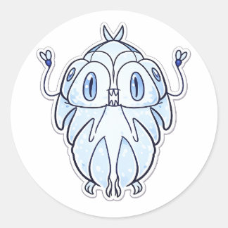 Neo-Kageko Ice Wisp Fantasy Creature Sticker