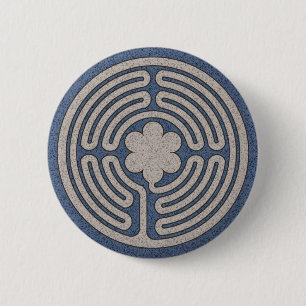 Neo Mediaeval Labyrinth Buttons