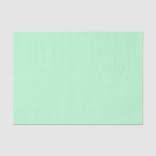 Neo Mint Green Solid Colour Tissue Paper