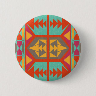 Neo Native Tribal 6 Cm Round Badge