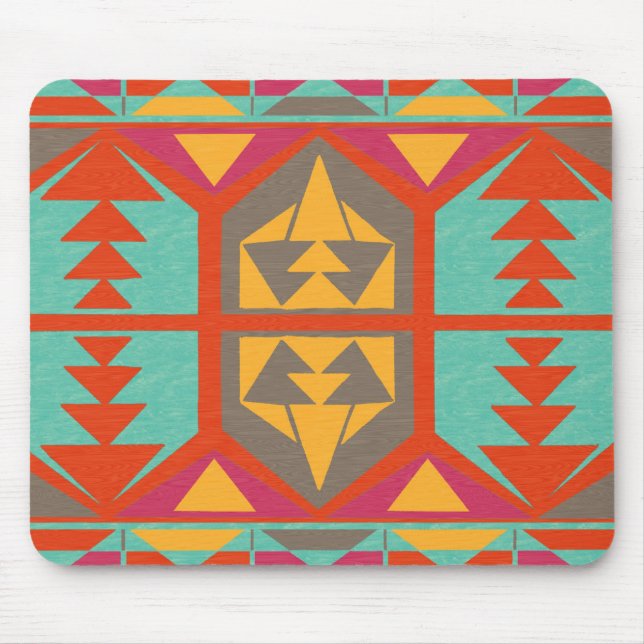 Neo Native Tribal Mouse Mat (Front)