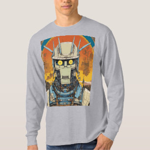 Neo-Samurai Saga Robot Designed T-Shirt